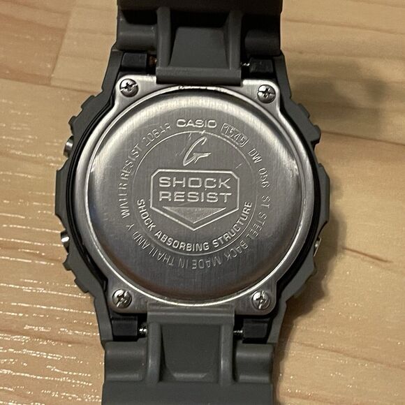 Casio G-Shock DW-056SD-8S Silver Dragon Men's Square 056 5600 Digital Watch - Picture 12 of 12